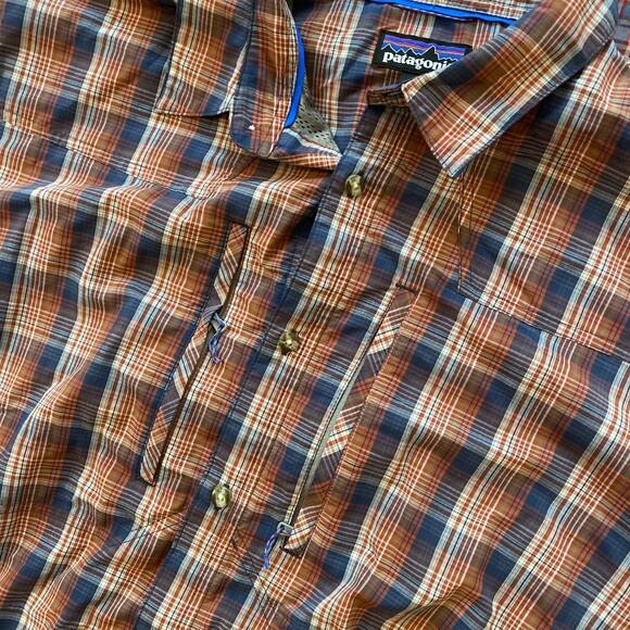 Lot of 4 Mix Patagonia Men's XL Button Up Long Shirts Cotton - Picture 9 of 15